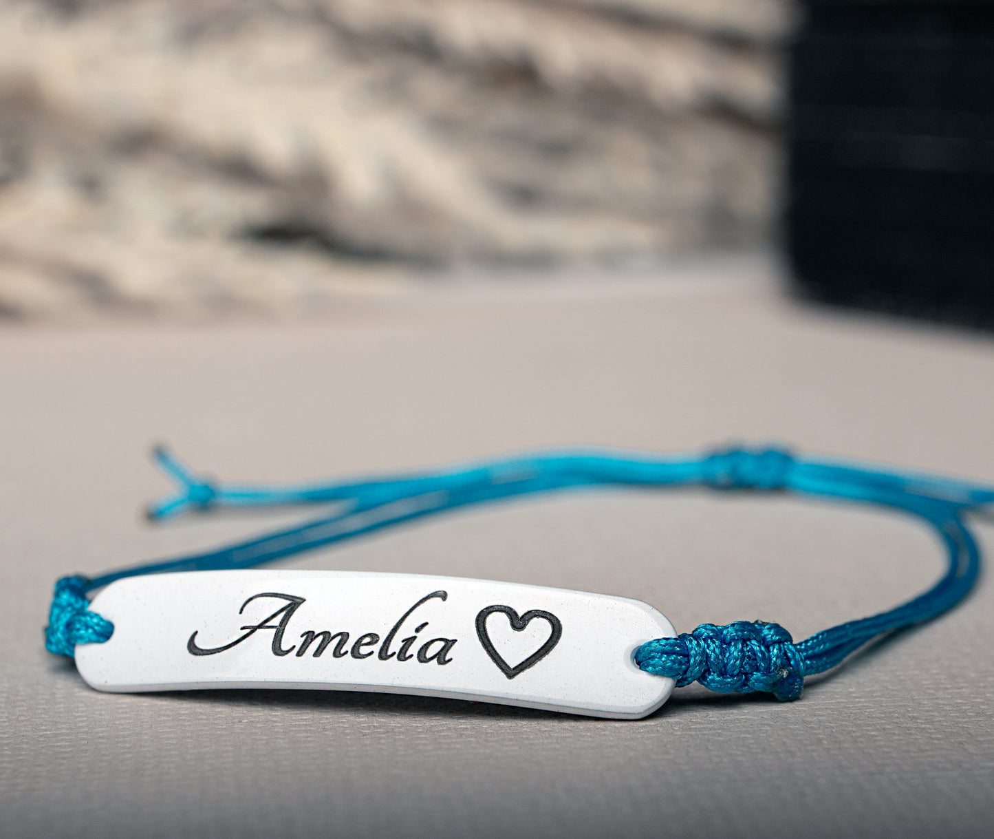Personalized Ceramic Bracelet - Color string