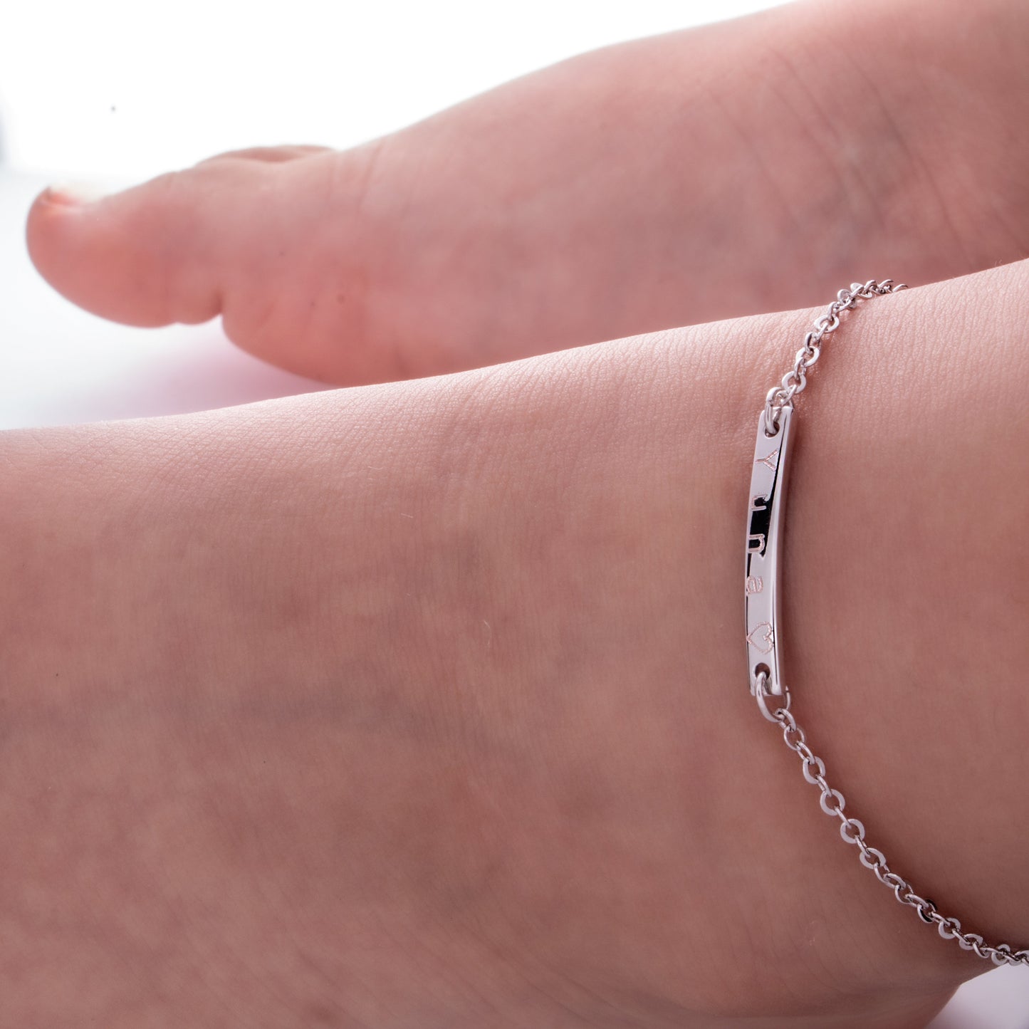 Personalized Baby Anklet Birthday gift Ideas for baby
