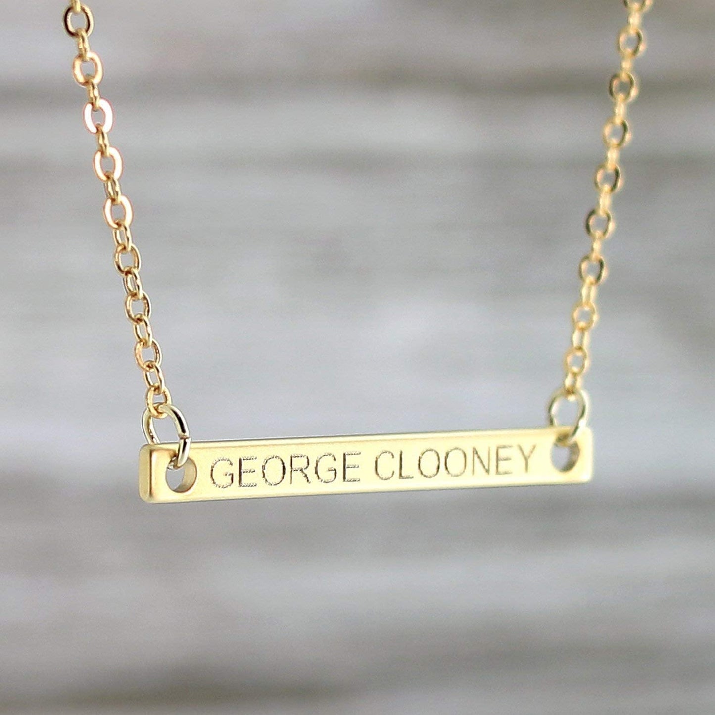 Custom Engraved Necklace - Gift for her