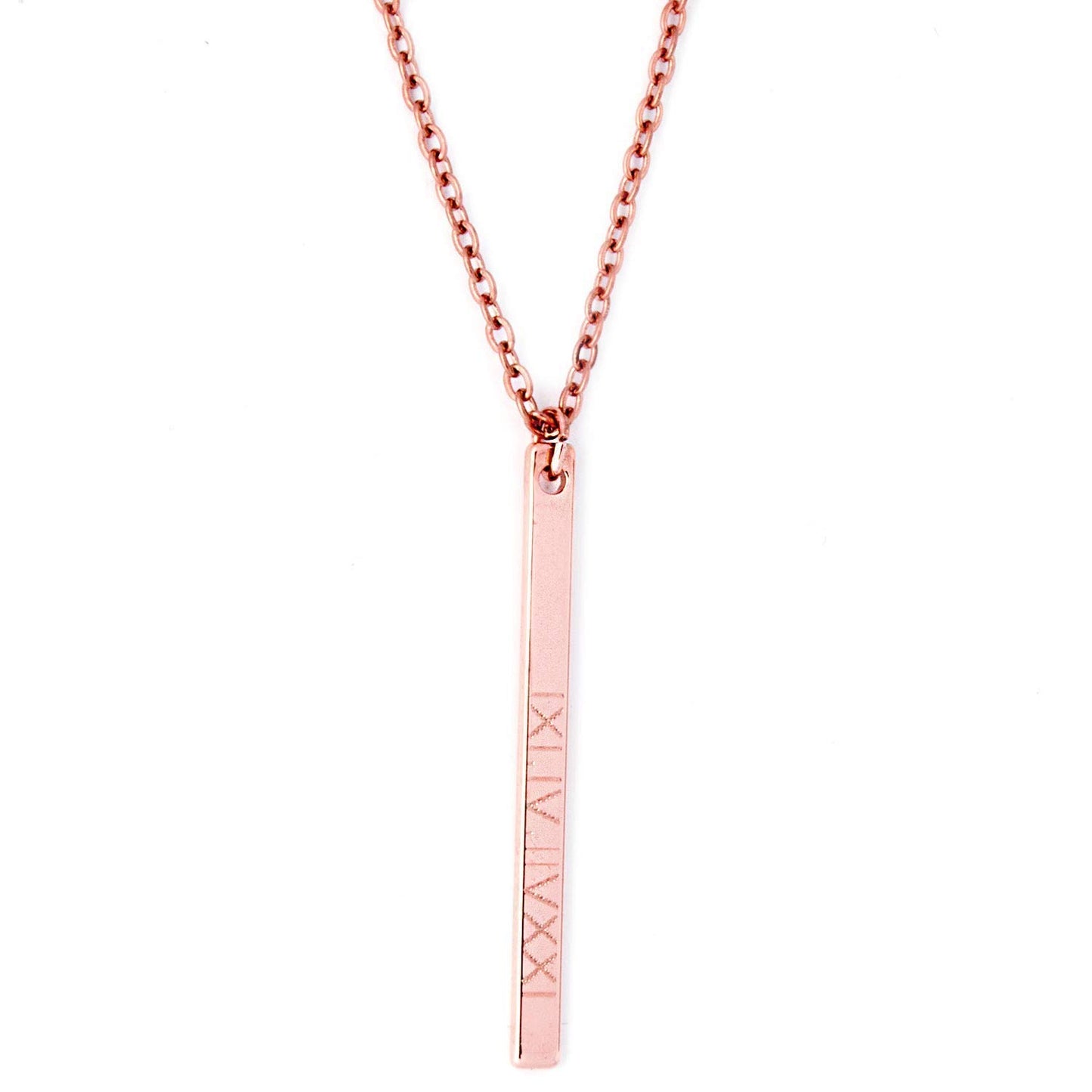 Personalized Toggle Necklace in Gold