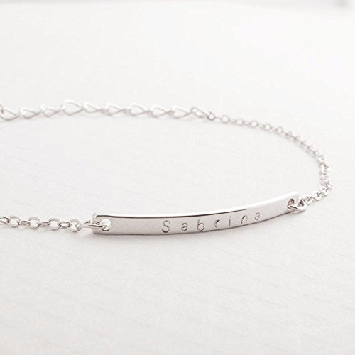 Personalized Dainty Anklet - 16K Gold Plated