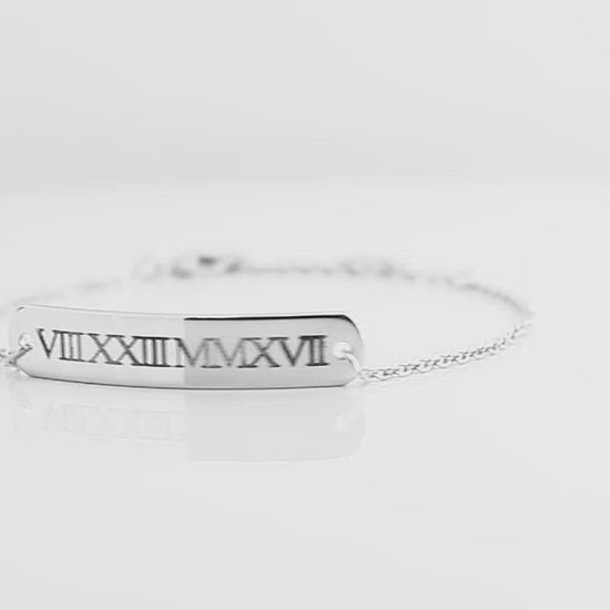 Buy Customizable Name Bracelet - Personalized Gold, Silver, Rose Gold Jewelry at Petite Boutique
