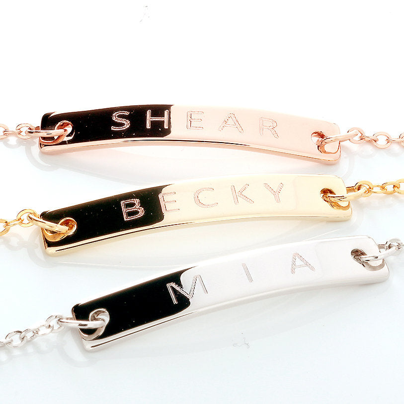 Simple & Minimal Bracelet - Personalized gift
